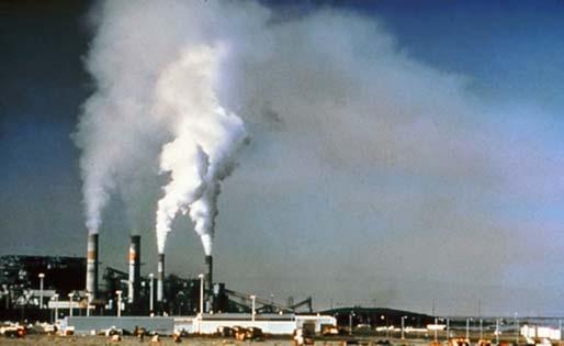 What causes air pollution?