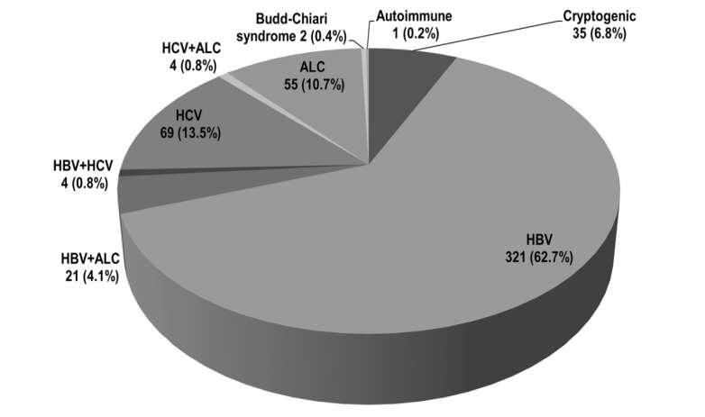 Prevalence of Cryptogenic Hepatocellular Carcinoma