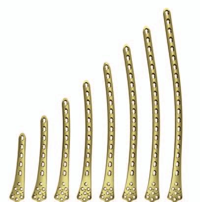 Implants LCP Distal Femur (LCP DF) Stainless steel Titanium alloy Holes Length (mm) 222.250 422.250 5 156 right 222.251 422.251 5 156 left 222.252 422.252 7 196 right 222.253 422.253 7 196 left 222.