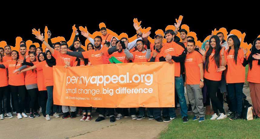 your JOURNEy STARTS HERE! #TeamOrange is the Penny Appeal fundraising family and a great way to help people in desperate need.