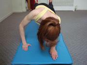 parallel. Then press into prone plank position with neutral pelvis and spine.