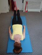 neutral suspension point; Lift free leg then hips to achieve unilateral plank position.