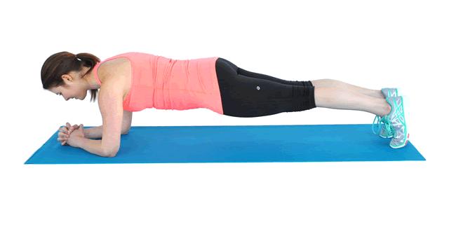 Core Planks: The great thing about planks is that they work your abdominal muscles in the same way they are used in everyday life as stabilizers in every movement.