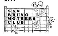 SAN BRUNO MOTHERS CLUB BYLAWS The name of the club shall be the SAN BRUNO MOTHERS CLUB.