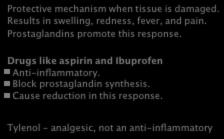 Aspirin therapy (1/day) following strokes or MI. Acts as anticoagulent - antiplatelet aggregation.