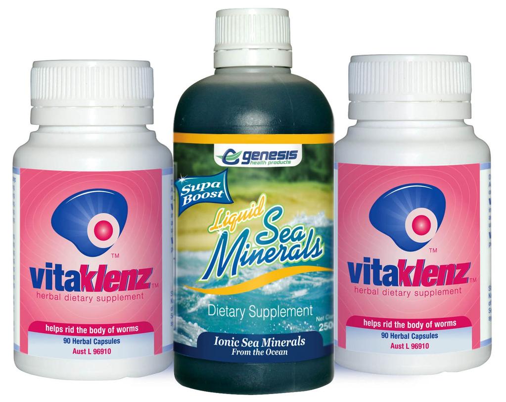 Weed Eliminate unhealthy organisms and the toxins they create with Vitaklenz.