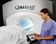 The MRIdian system includes: A rotating gantry assembly with three Cobalt-60* teletherapy heads and three multileaf collimators.