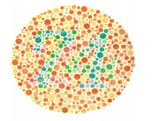 Many people don't know they have color blindness until they test themselves by chance.
