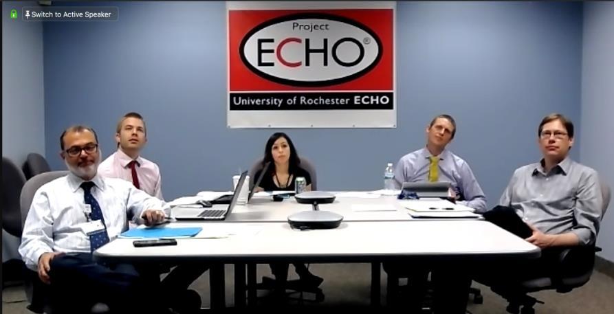 June 27, 2017 September 18, 2017 5 TeleECHO clinics 302 total attendees Project ECHO GEMH for the Office of Mental Health 60.