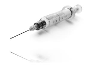 injections using aseptic technique Procedure for Injection (Re-)check patient identity Skin prep