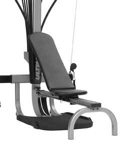 Quick Release Bench: The long portion of your bench attaches to and releases from the seat portion very easily.