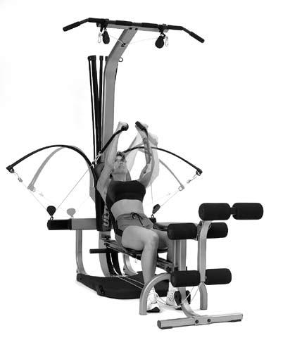 Exercises in the wide position may require a lighter weight than those in the narrow position. The squat cable feeds through the low pulley.