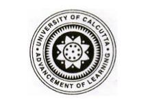 UNIVERSITY OF CALCUTTA FACULTY ACADEMIC PROFILE/CV 1. Full name of the faculty member : Professor (Dr) Sonali De 2. Designation : Professor 3.