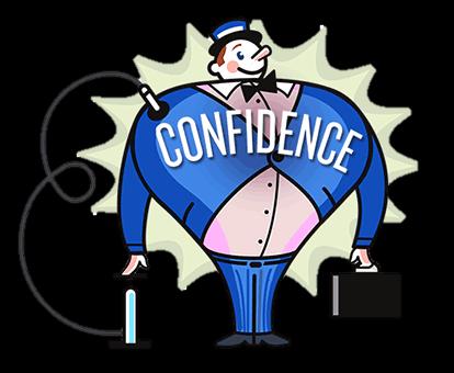 Overconfidence Overconfident athletes are falsely confident. Their confidence is greater than their competencies warrant. Two types of overconfident athletes include; 1.