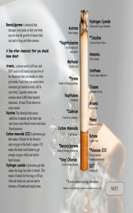 Page 5 Cigarette smoke