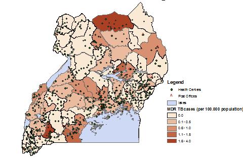 Lab Strengthening Results: Uganda Improved data for decision-making and case management PPP Results: Uganda MDR TB Cases in Uganda The GIS support led to the finding that 14 percent of Uganda s
