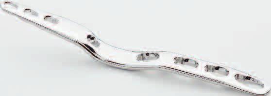 LCP Wrist Fusion Plates Stainless Steel and Titanium Standard bend
