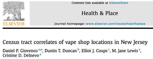Where are vape shops opening?