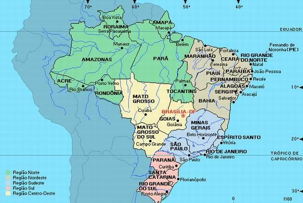 BRAZIL = 26 States and 01 Federal District 05