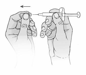 B. Prepare your injection site Wipe your injection site with an alcohol swab in a circular motion. Let your skin dry before injecting.