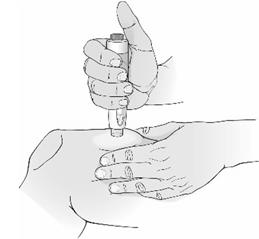 You can press a cotton ball or gauze over the injection site. DO NOT rub the injection site. If needed, you may cover the injection site with a small adhesive plaster.