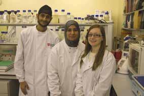 This years batch of students, Jasraj Singh Bhachu, Eman Alkoot and Helena Emery are investigating if the level of IgA1 or immune complexes in blood from IgAN patients is inherited from their parents