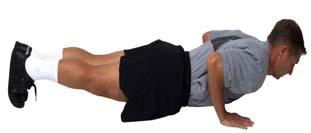 Conditioning Drill 2 Exercise 1: The Push-up Purpose: This exercise strengthens the muscles of the chest, shoulders, arms, and trunk.