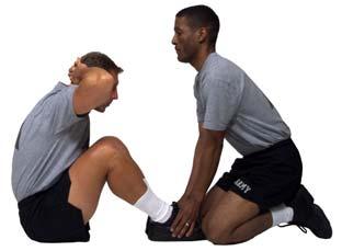 Conditioning Drill 2 Exercise 2: The Sit-up Purpose: This exercise strengthens the abdominal and hip-flexor muscles.