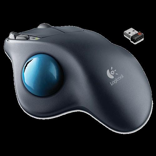 Ergonomic Trackball Work and play in comfort all day long with this wireless trackball that features a stable,