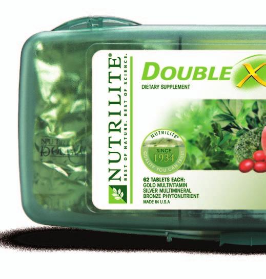 Double X provides 20 plant 900 mg of phytonutrients concentrates with more than the natural nutrients from plants.