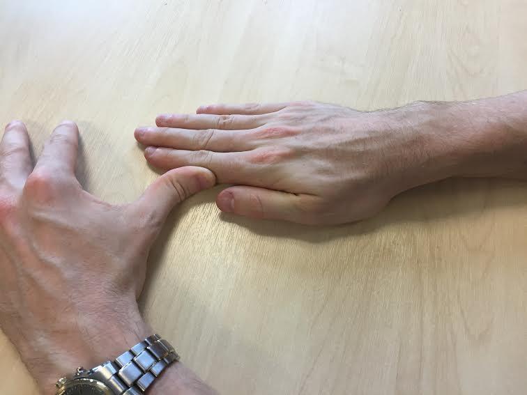 Exercise 4 Thumb Opposition Touch tip of thumb to tip of index finger to form an O. Hold this position for 3 seconds, then let go. Repeat for 10 times If no pain is present, resistance can be applied.
