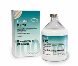 improves ADG and FCR resulting in better profitability (4, 20, 16, 3, 19) Reduces lung lesions caused by Mycoplasma hyopneumoniae (20, 16, 3, 19) Counteracts the immunosuppressive effect of