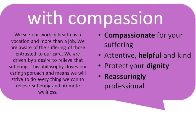 Managers Professional Leads Clinical Nurse Advisor Consumer Advisor Our Purpose, Values and Standards At the heart of Waitemata