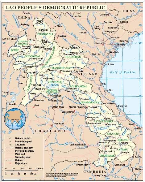 - 22 - Lao People's Democratic Republic Country Situation Recent investigations in the Lao People's Democratic Republic (Lao PDR) have found that helminth infections, particularly soil-transmitted