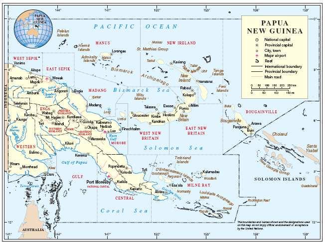 - 41 - Papua New Guinea Country Situation At the time of publication, few studies have been conducted to document the epidemiology of helminth infection in Papua New Guinea.