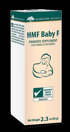 * HLC Baby B (for breast fed babies) and HLC Baby F (for formula fed babies) each provide 10 billion CFU of proprietary human-sourced strains.