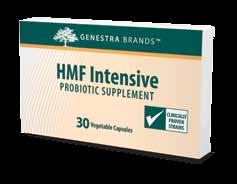 MAINTENANCE POST ANTIBIOTIC CARE HMF Intensive HMF Intensive Powder HMF Replenish Capsules High level probiotic 25 billion CFU per capsule Helps reduce symptoms associated with occasional intestinal