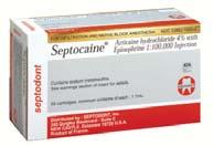 Epi. 50/pkg Carbocaine 2% w/neo-cobefrin vasoconstrictor 50/box
