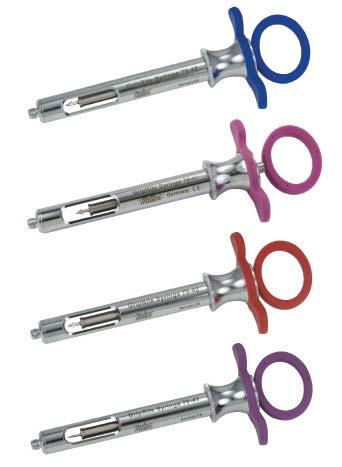 Aspirating Syringes regular Self-Aspirating Syringes (Miltex) Blunt harpoon rod allows to aspirate by means of counter pressure, 1.8cc $49.