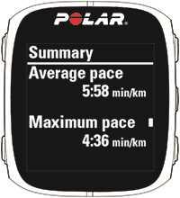 Your Running Index is calculated during every training session in which heart rate and the GPS function is on /