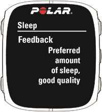 By rating your sleep, you get a longer version of textual feedback in the Flow app and web service.