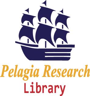 vailable online at www.pelagiaresearchlibrary.