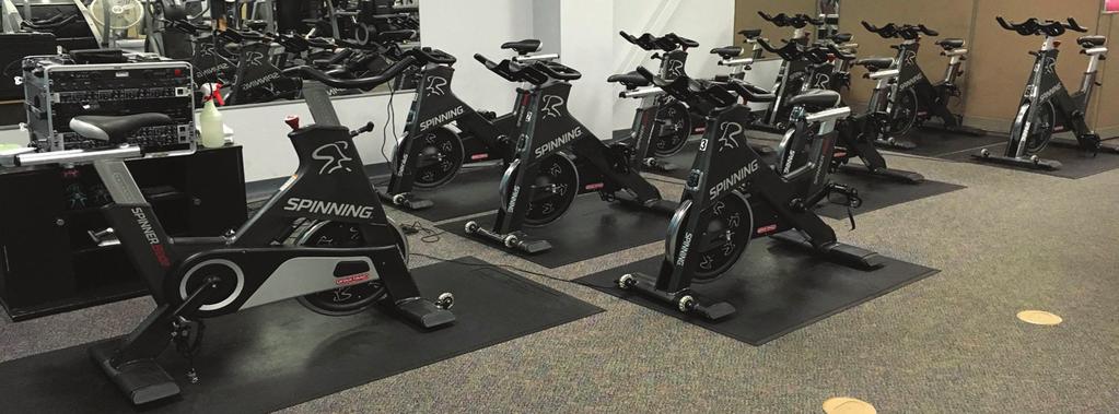 Sometimes referred to as the The Ultimate Ride, is an indoor group cycling program that is held in an instructor led format where participants ride on a fully adjustable stationary bicycle - the NER