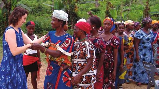 Foto: Simone Lindorfer/medica mondiale German consultant meeting women in Liberia 2006 viding a unique service for women and SGBV survivors.