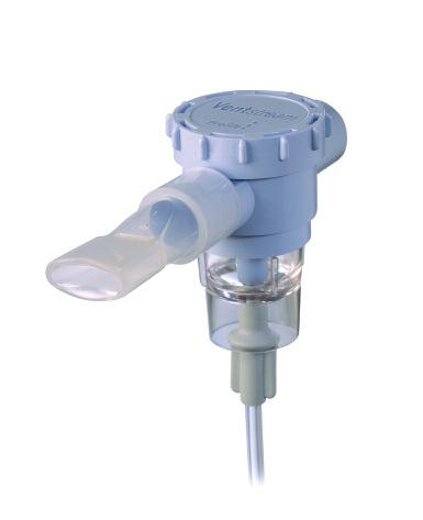 Ventstream Reusable High-Efficiency Nebulizer At the heart of both Sidestream and Ventstream Respironics (UK) nebulizers is the innovative jet design which produces consistent highquality aerosol (<5