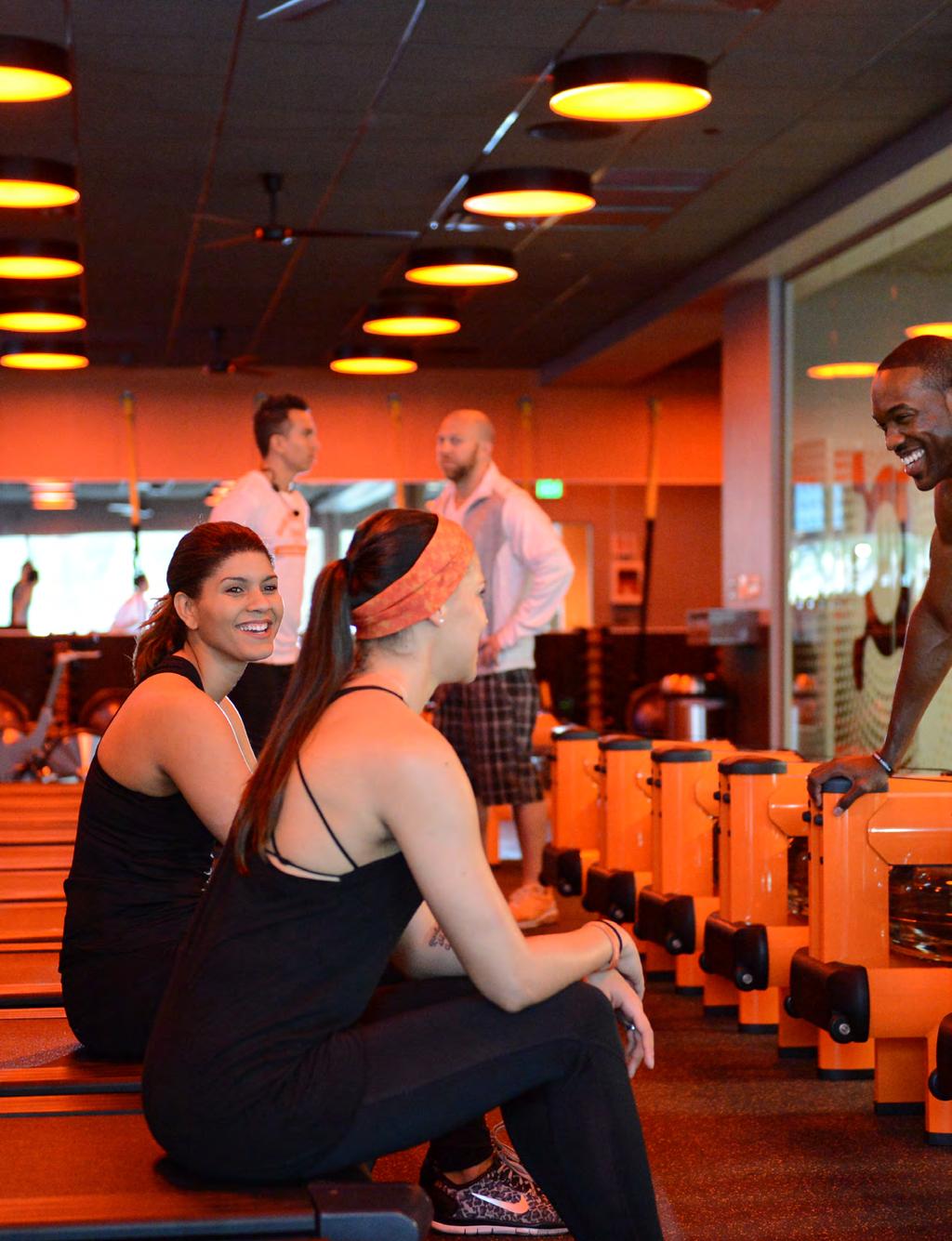 Led by skilled personal trainers, participants use a variety of equipment including treadmills, rowing machines, TRX suspension training and free weights, burning an average of 500-1,000 calories