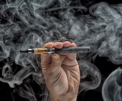 Electronic, simulated smoking materials include: electronic cigarettes, electronic cigars and electronic pipes.