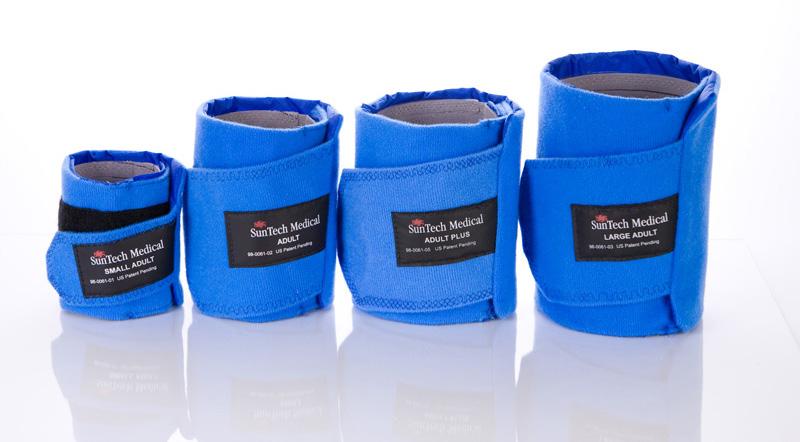 Orbit-K BP cuffs enable repeated, reliable BP measurements to be taken by maintaining proper placement for the length of the cardiac stress test while also ensuring patient comfort.