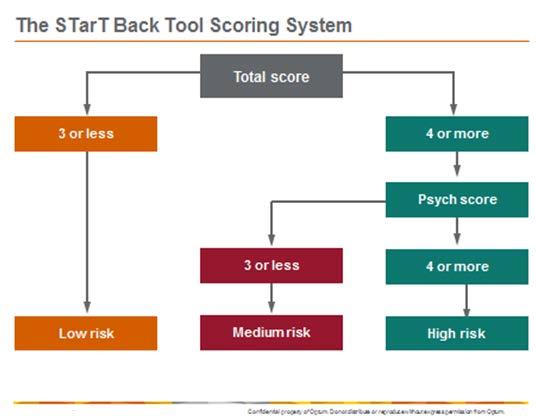 Scoring The scoring scheme is straightforward and does not require a clinician. Questions left blank are scored 0. The PSF and the mobile app both automatically calculate the SBST score and category.