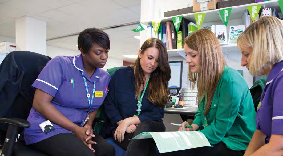 As well as providing vital one-to-one support, Gemma organises and coordinates Macmillan Health and Wellbeing Clinics too.